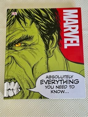 DK Marvel Hard Cover Book: Absolutely Everything You Need to Know